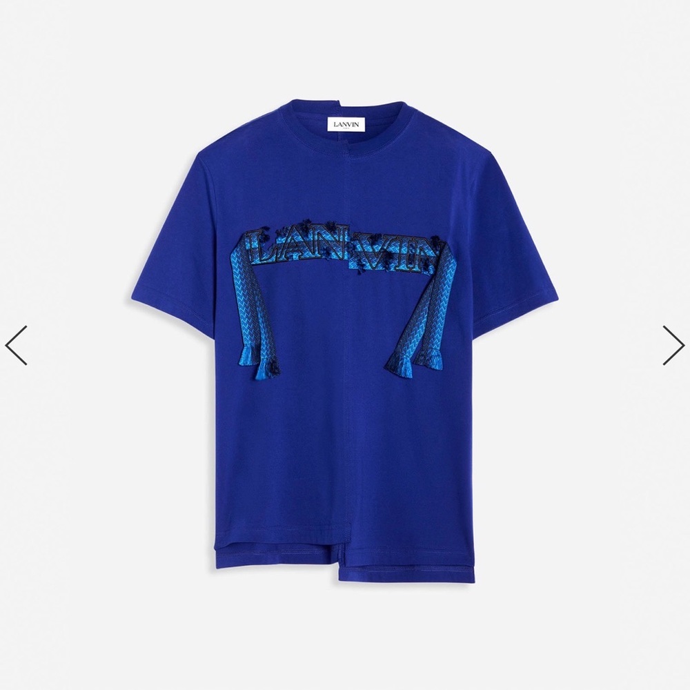 LANVIN BLUE SHIRT